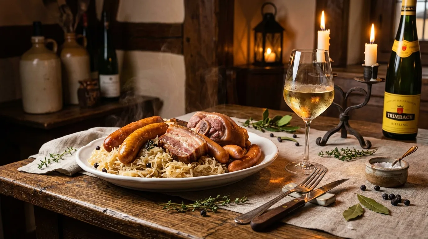 Quel vin avec choucroute : nos meilleures sélections
