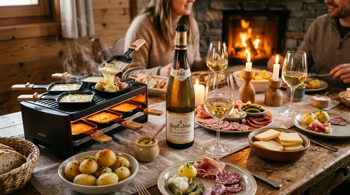 Quel vin blanc pour raclette : nos meilleurs choix