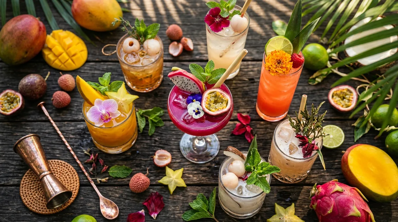 Passion cocktail : recettes exotiques et conseils