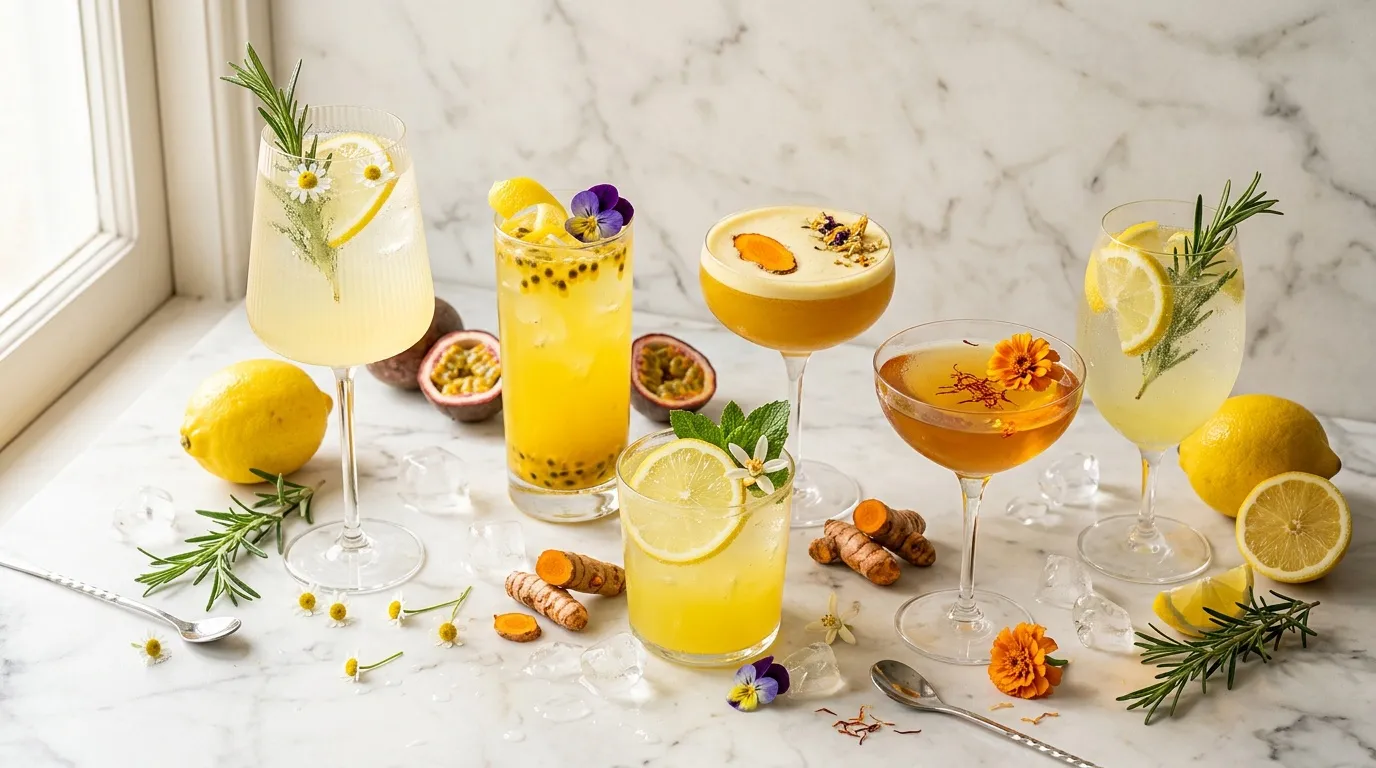 Cocktail jaune : les meilleures recettes faciles