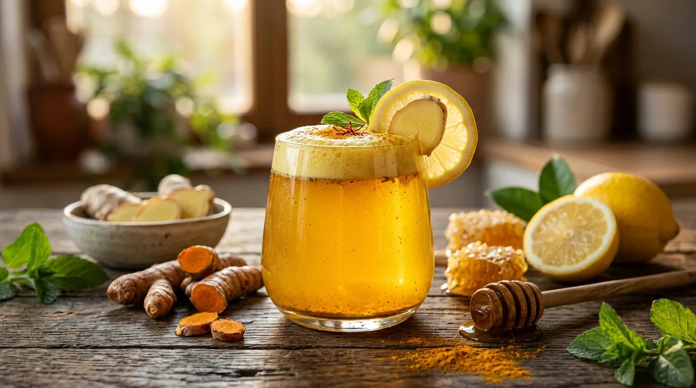 Boisson jaune : les meilleures recettes et bienfaits