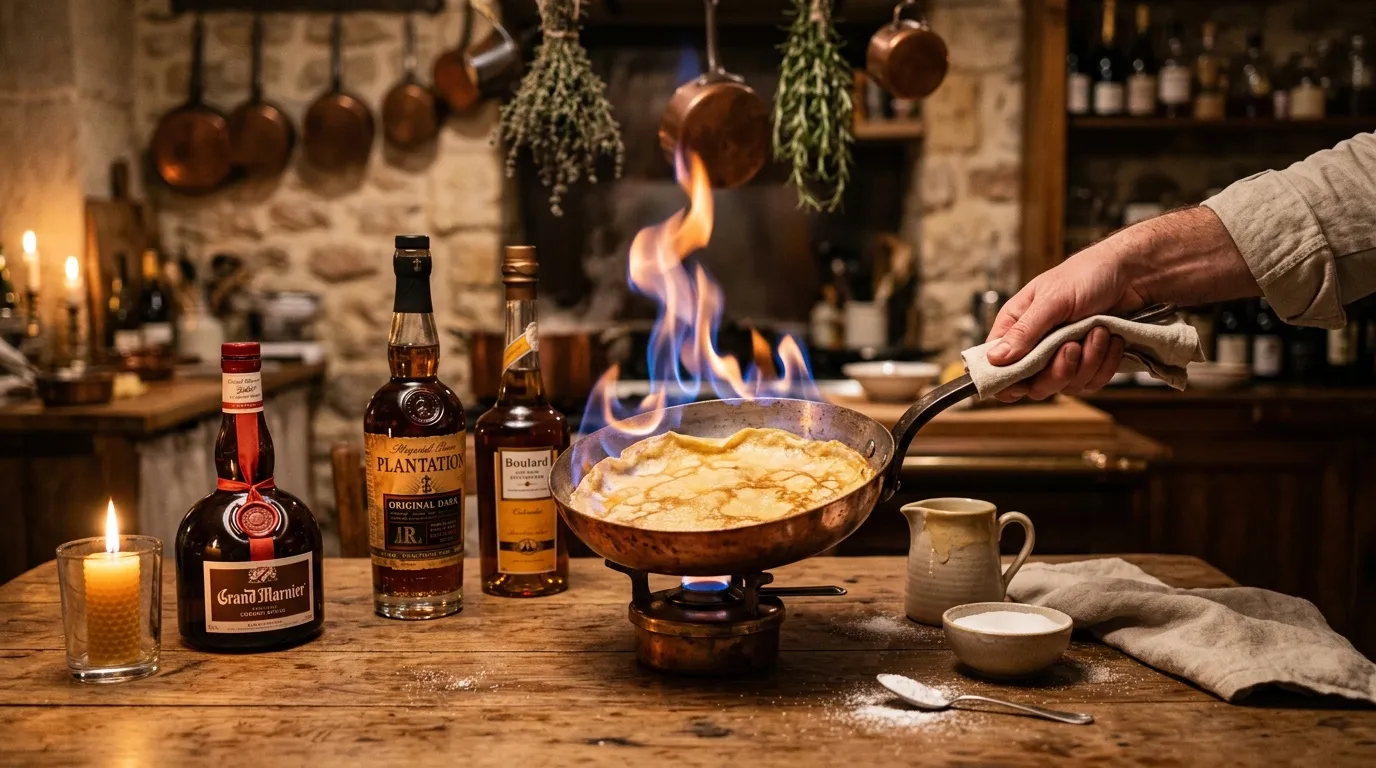 Quel alcool dans les crêpes : guide complet