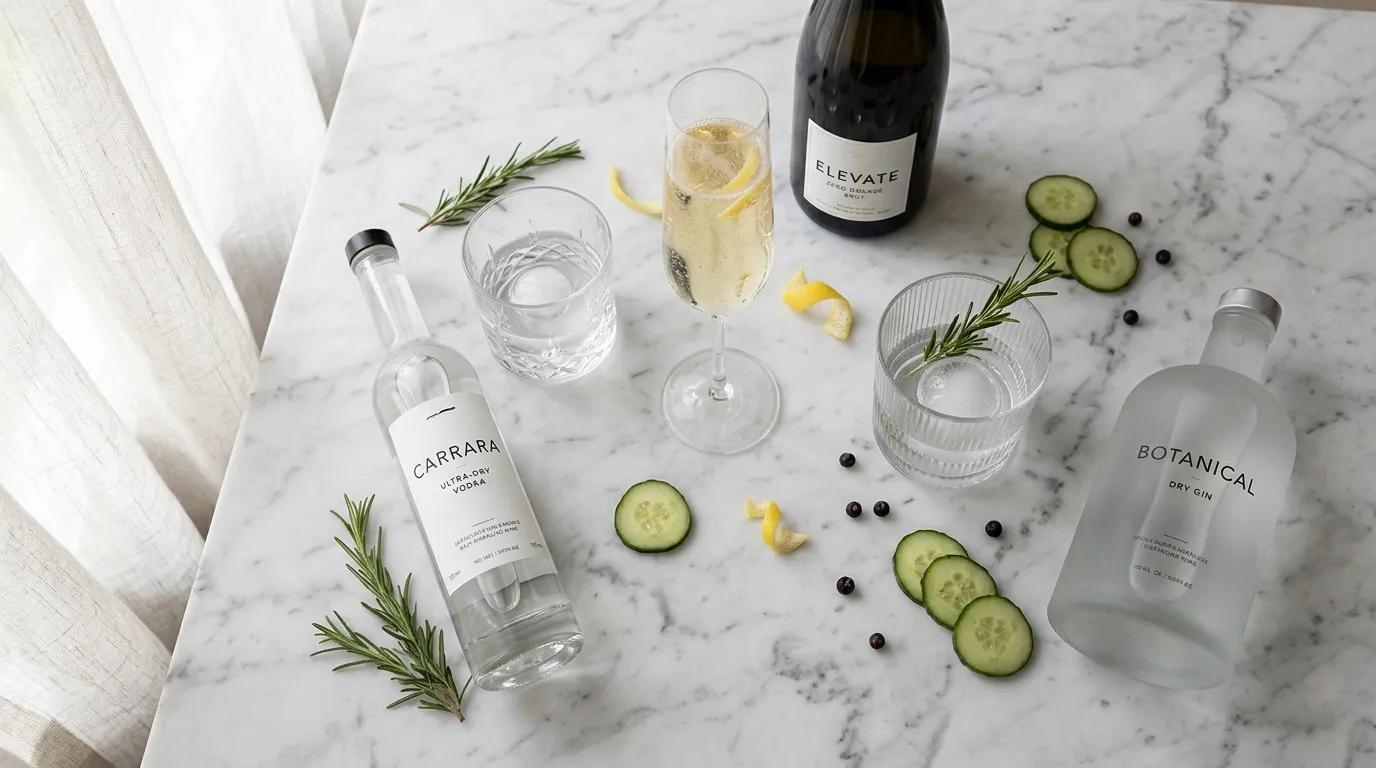 Alcool le moins sucré : le guide complet