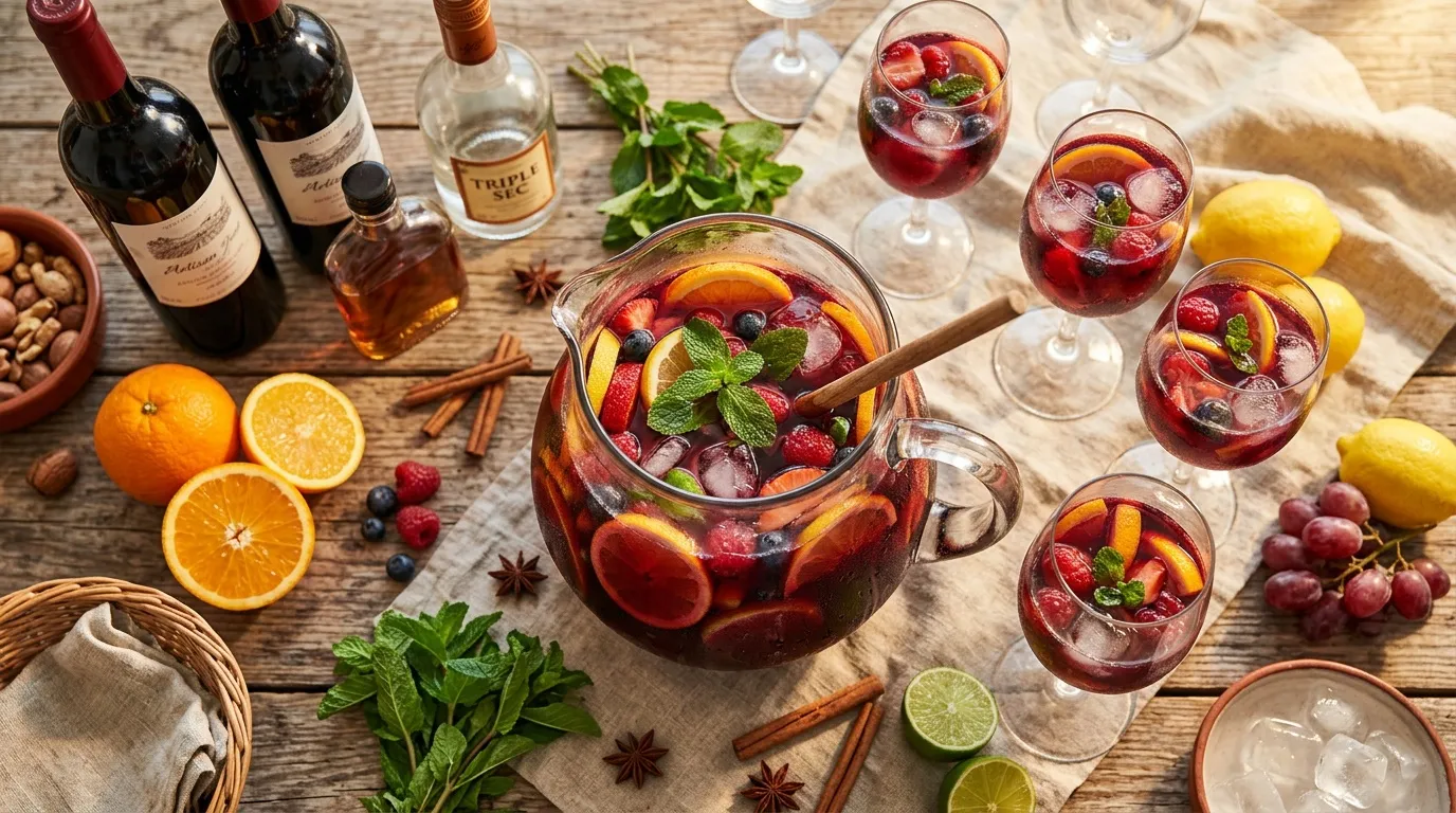 Quel alcool dans la sangria : le guide complet