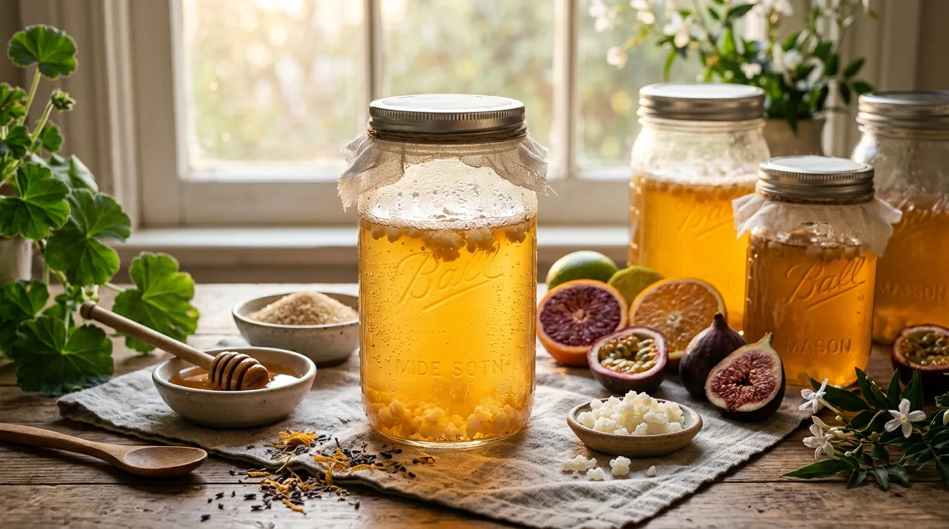 Alcool kéfir de fruit : bienfaits et fermentation