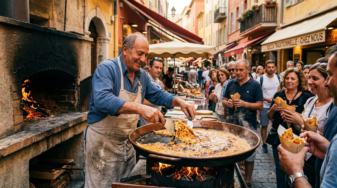 Où manger de la socca à Nice : nos meilleures adresses