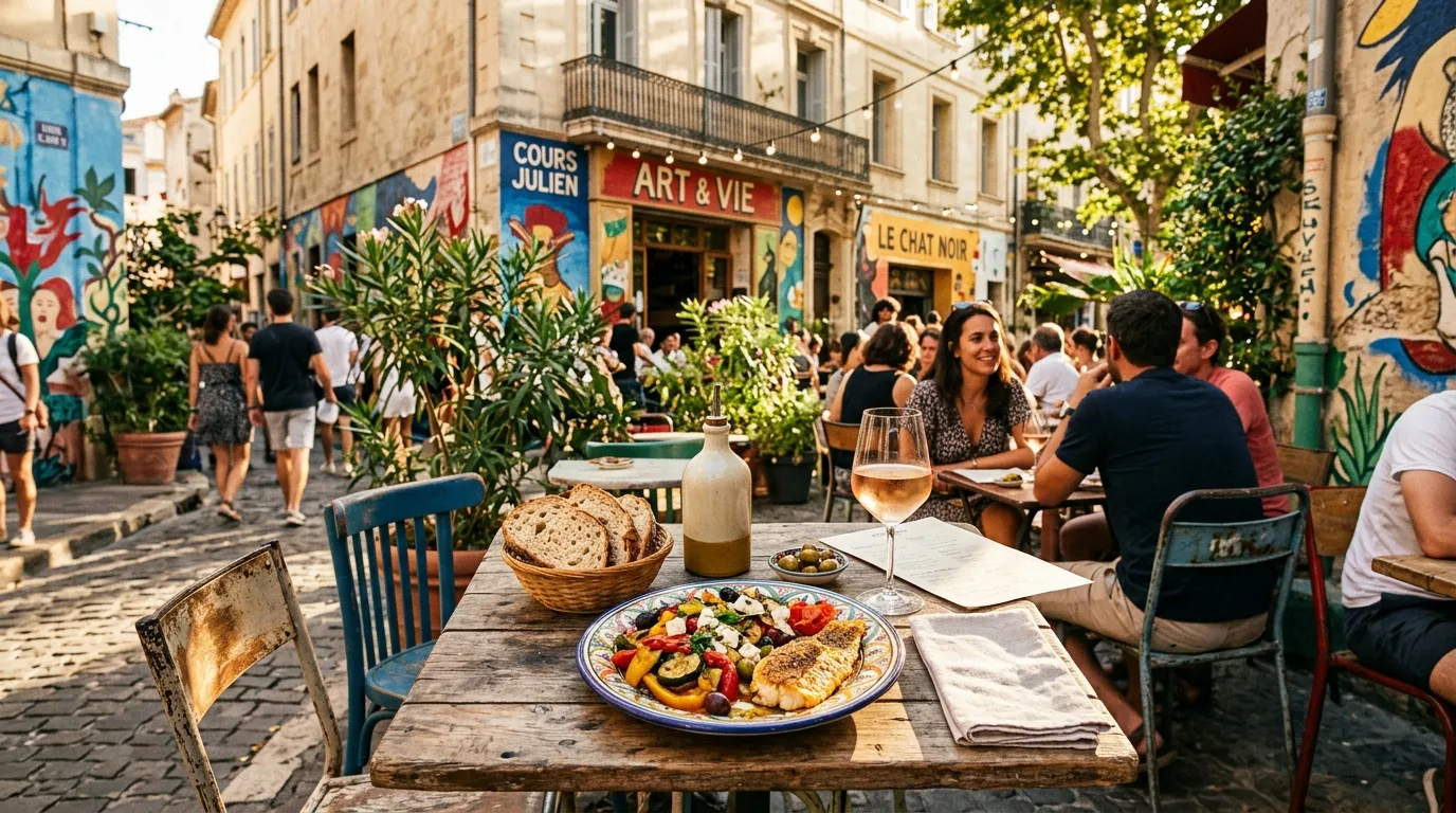 Où manger cours Julien Marseille : nos meilleures adresses