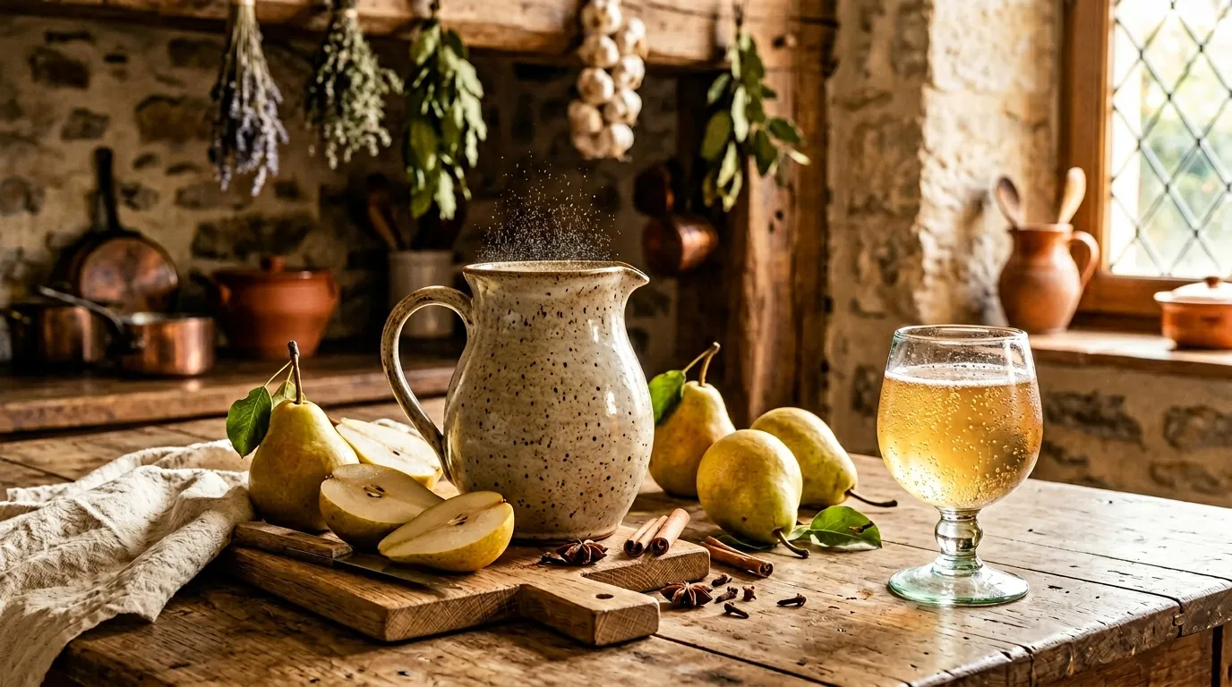 Recette du poiré maison : comment faire cette boisson pétillante