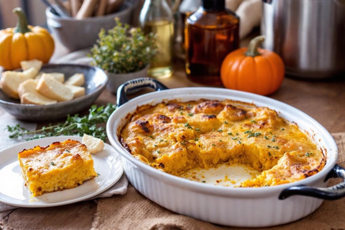 3 Ingrédients seulement pour ce gratin de potiron fondant qui fait un carton !