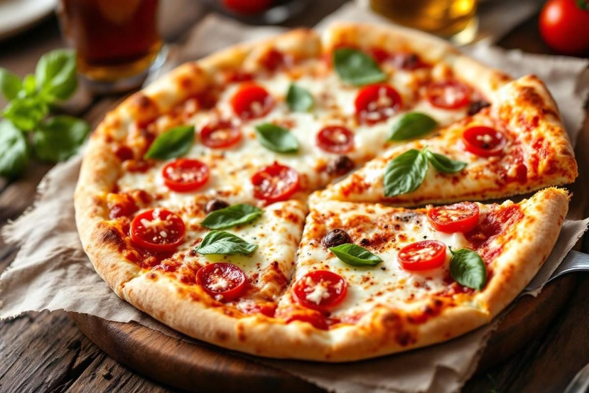 Calories de la pizza italienne : valeurs nutritionnelles et informations complètes