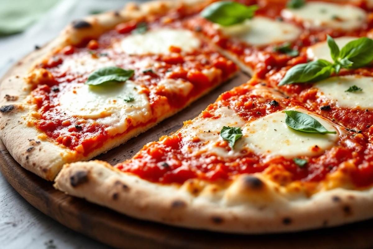 Calories pizza Margherita : valeur nutritionnelle et apports caloriques détaillés