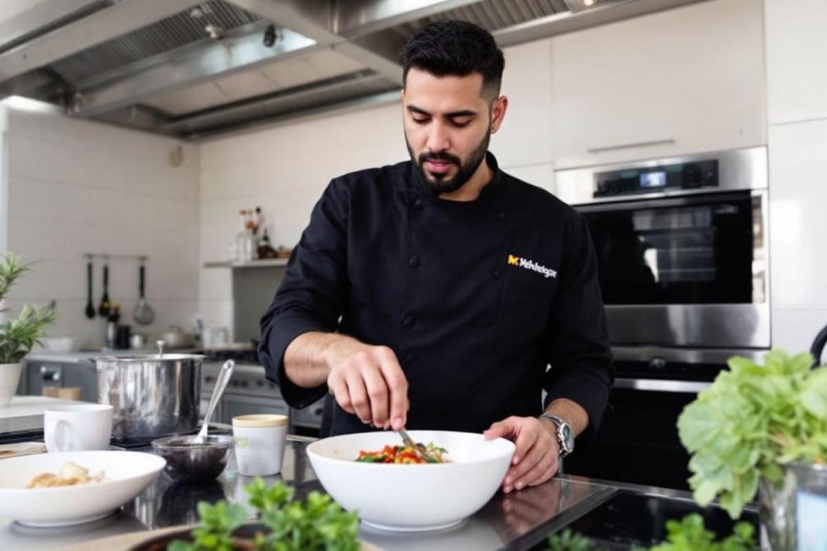 Chef influenceur prépare des recettes virales pour les habitants de Gaza