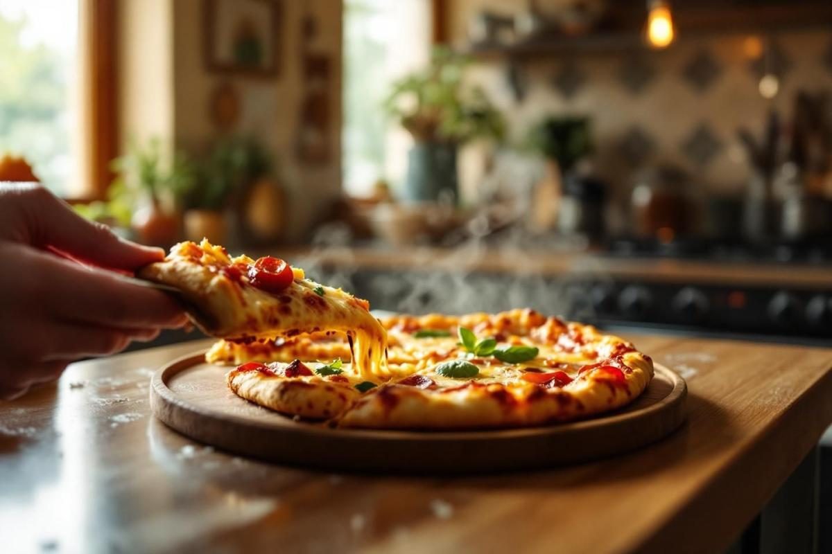 Comment réchauffer une pizza : méthodes simples pour retrouver son croustillant