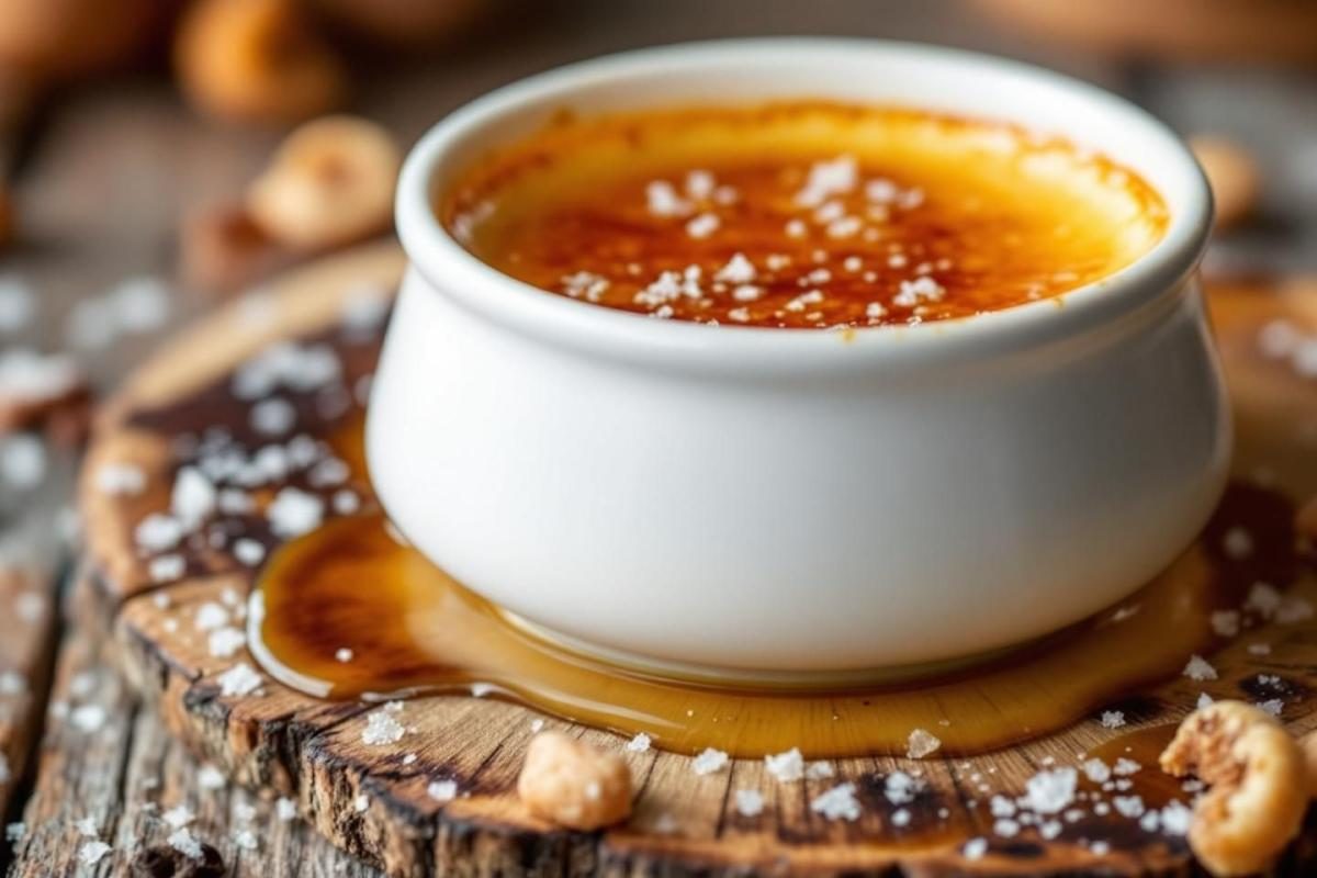 Crème brûlée salée : recette facile et originale pour surprendre vos invités
