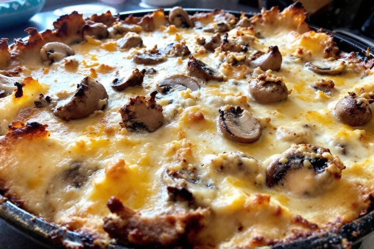 Gratin de champignons crémeux : recette facile et savoureuse pour toute la famille