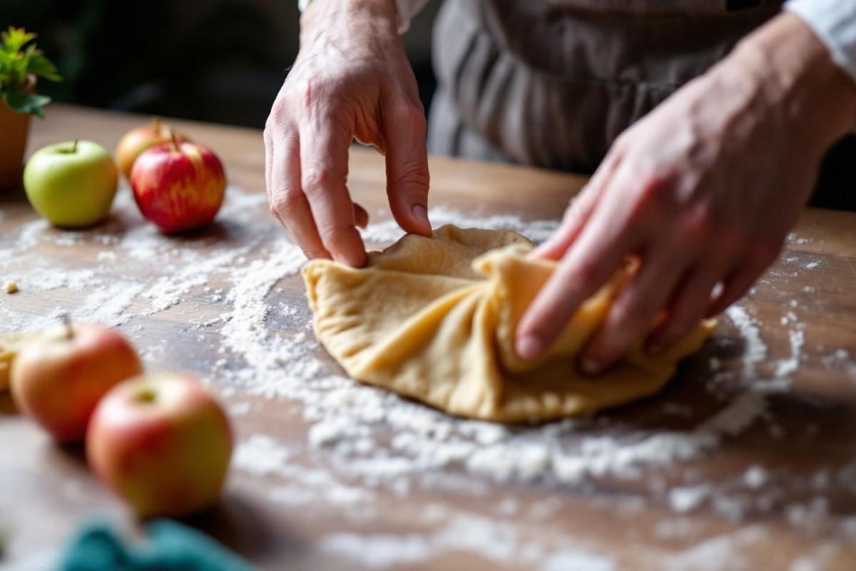 Je fais mes chaussons aux pommes comme ça, et ils disparaissent en 10 minutes !