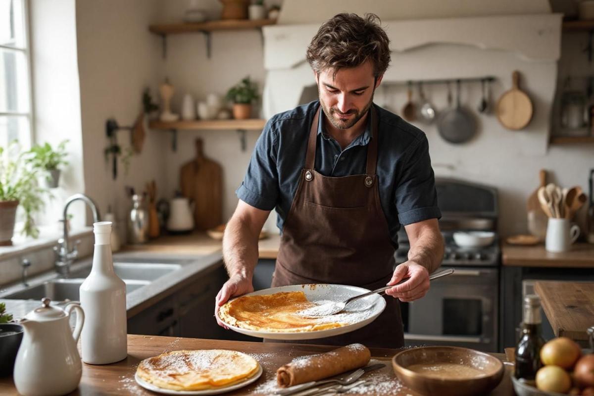 Je fais mes crêpes comme Jean-François Piège et elles sont parfaites à chaque fois