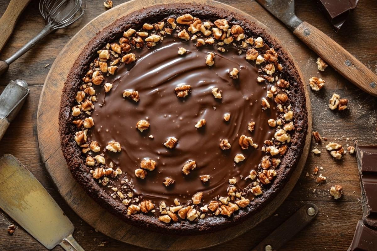 Je fais mon fondant chocolat-noix comme ça, et mes invités en redemandent toujours !
