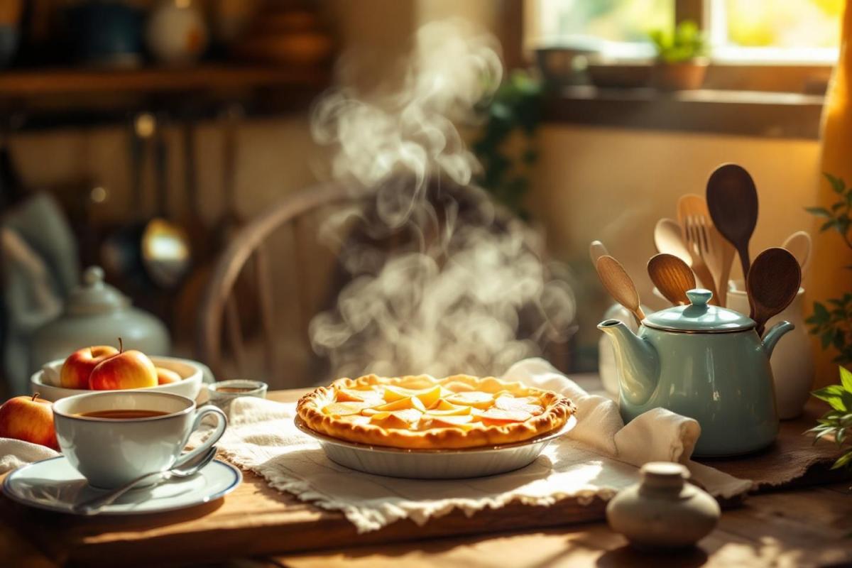 Je fais la tarte aux pommes comme Mamie Nono, et mes invités me supplient de leur donner la recette