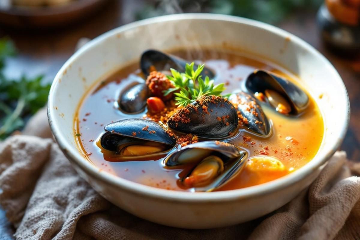Je prépare ma soupe de moules comme ça, et mes invités en redemandent toujours
