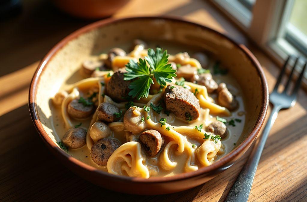 Je prépare mon bœuf stroganoff en 20 minutes et mes invités me supplient de partager la recette