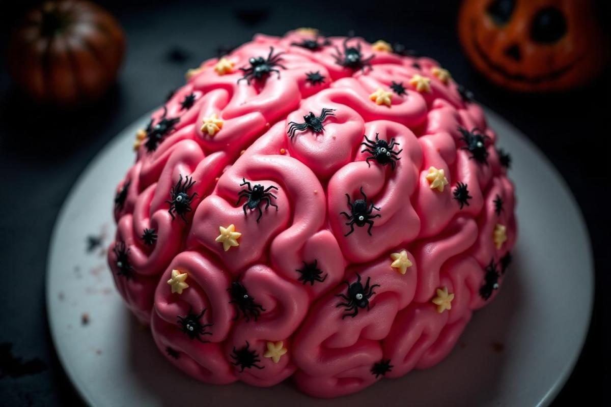 Je reproduis le gâteau cerveau terrifiant de Mercotte : vous n'allez pas y croire