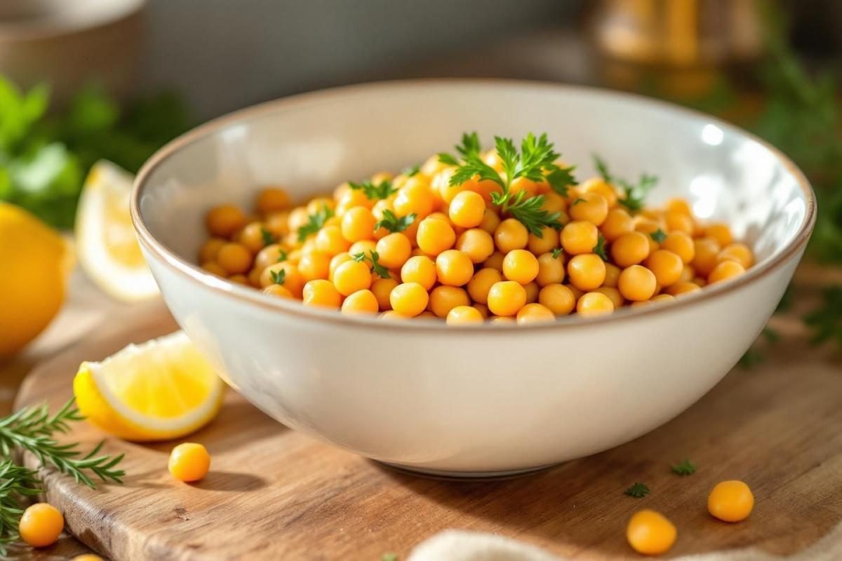 Pois chiches recette simple et rapide pour un repas savoureux et équilibré