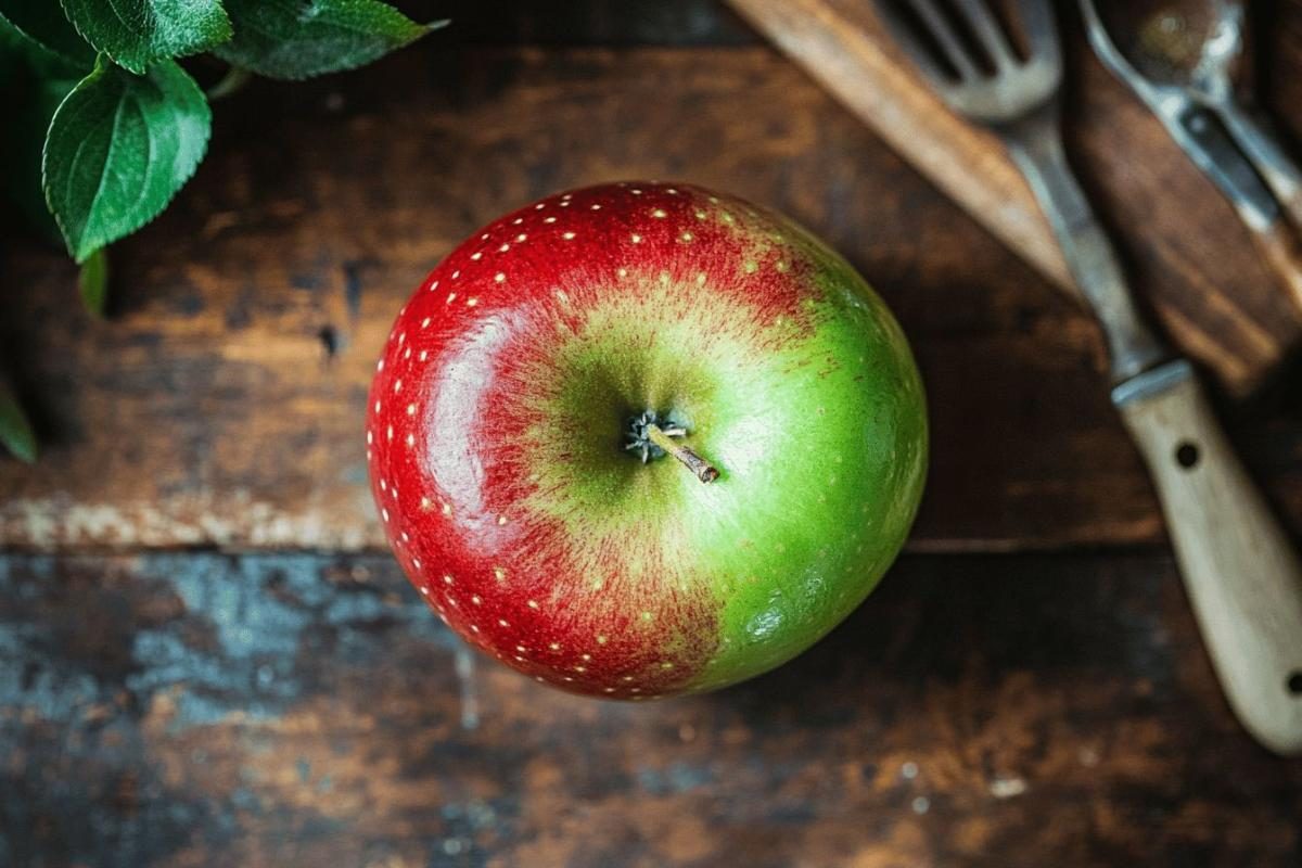 Pomme Chanteclerc : bienfaits nutritionnels et utilisations culinaires de cette variété rustique