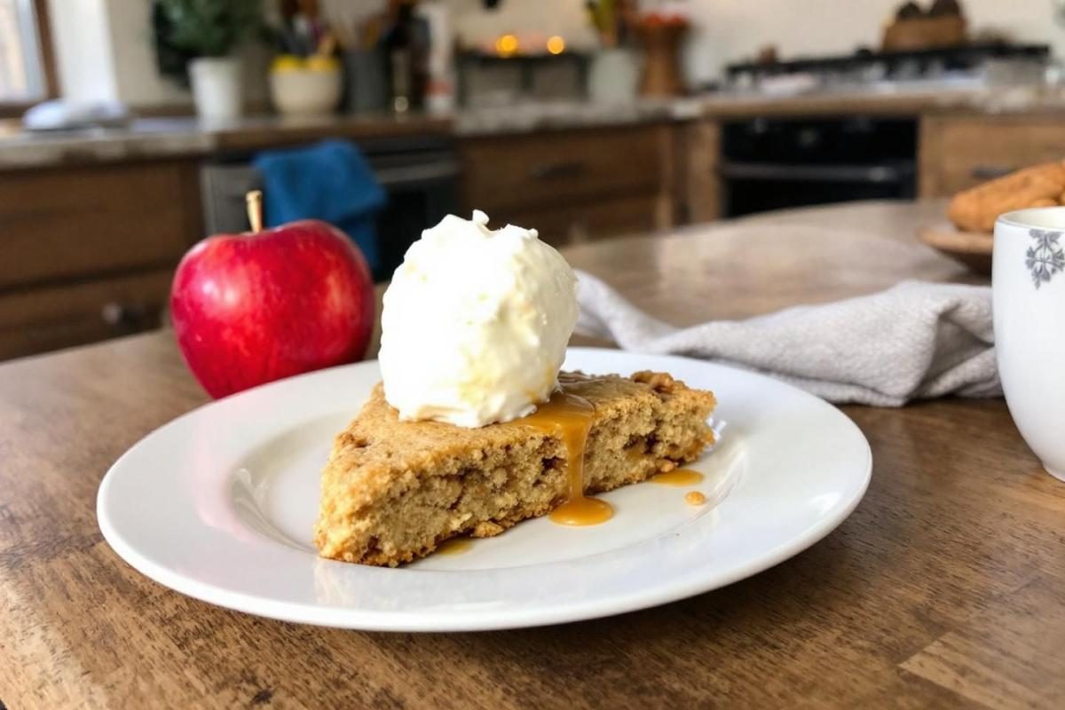 Ce sablé pomme-caramel de Bernard Loiseau va vous réchauffer le cœur cet automne