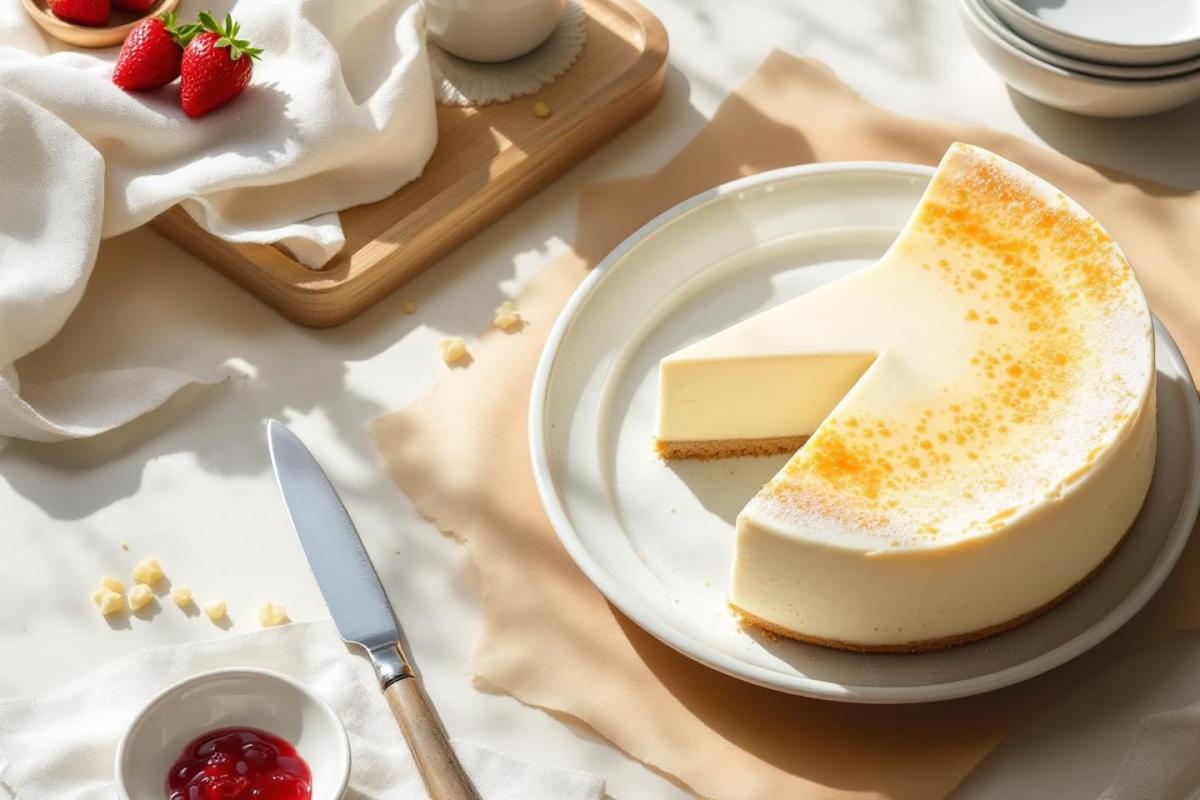Seulement 2 ingrédients pour ce cheesecake japonais qui rend fou internet