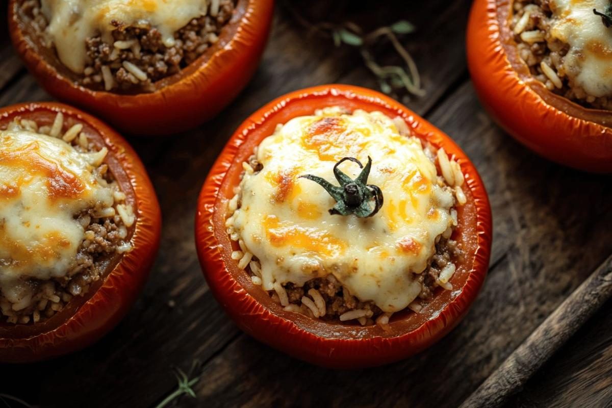 Tomates farcies faciles et délicieuses : recette traditionnelle étape par étape