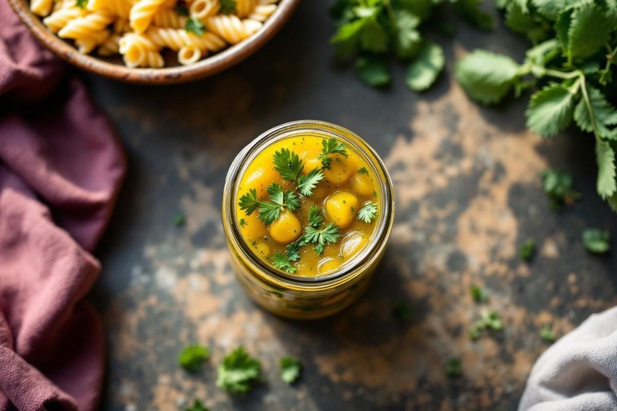 Vinaigrette pour salade de pâtes : recettes faciles et savoureuses pour sublimer vos plats