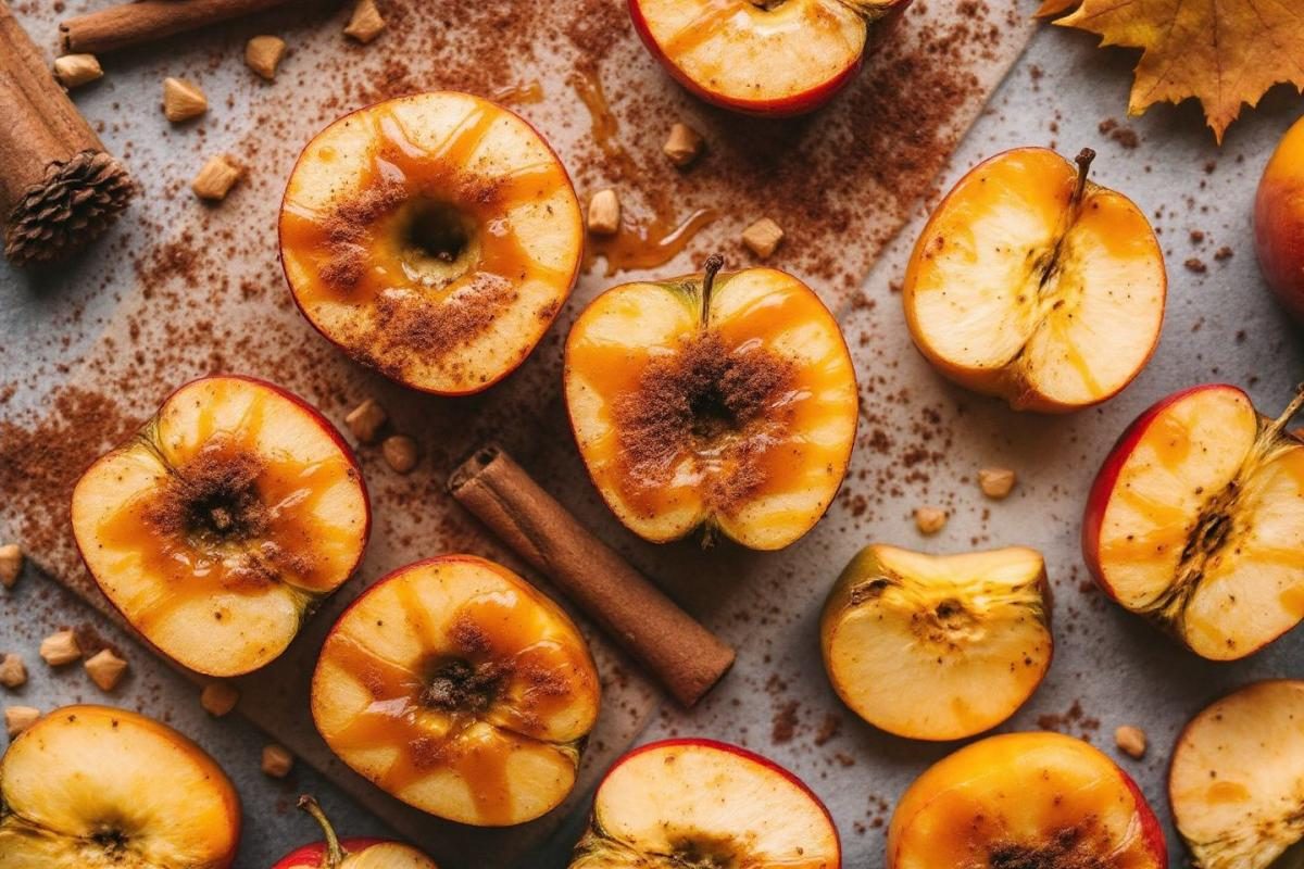 Vous ne devinerez jamais comment j'obtiens des pommes rôties si parfumées avec 4 ingrédients