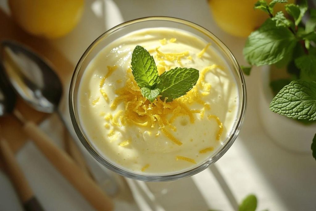 Recette de mousse au citron facile et rapide : dessert léger et savoureux maison