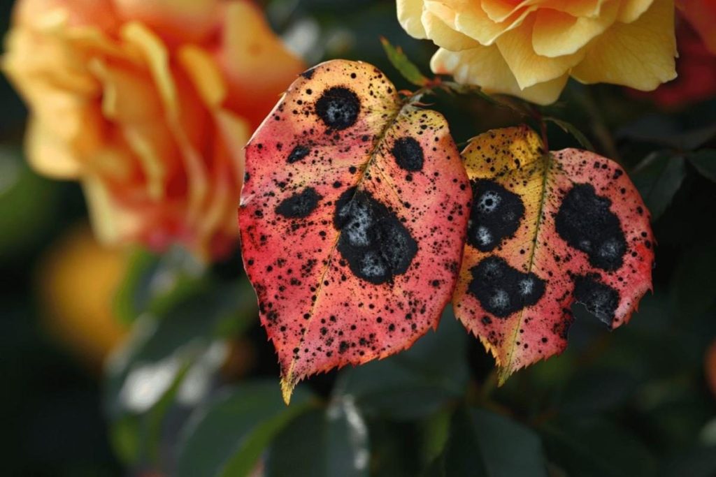 Taches noires rosier : causes, prévention et traitements efficaces pour des roses saines