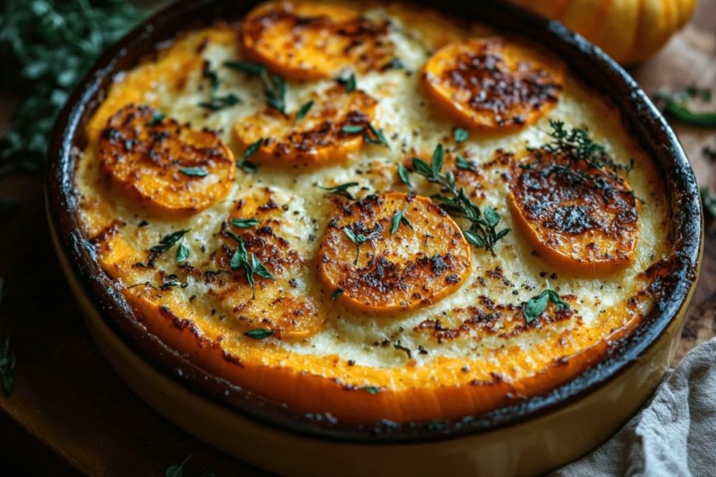 Le plat le plus simple du monde : gratin de courge de saison à l’italienne