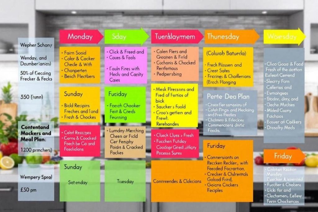 Menu hebdomadaire sain : que cuisiner cette semaine, recettes jour par jour