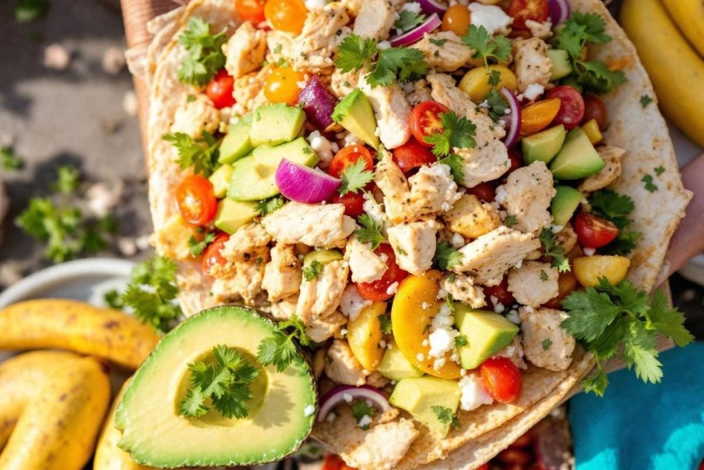 Délectez votre palais avec cette fraîche salade de poule à la vénézuélienne