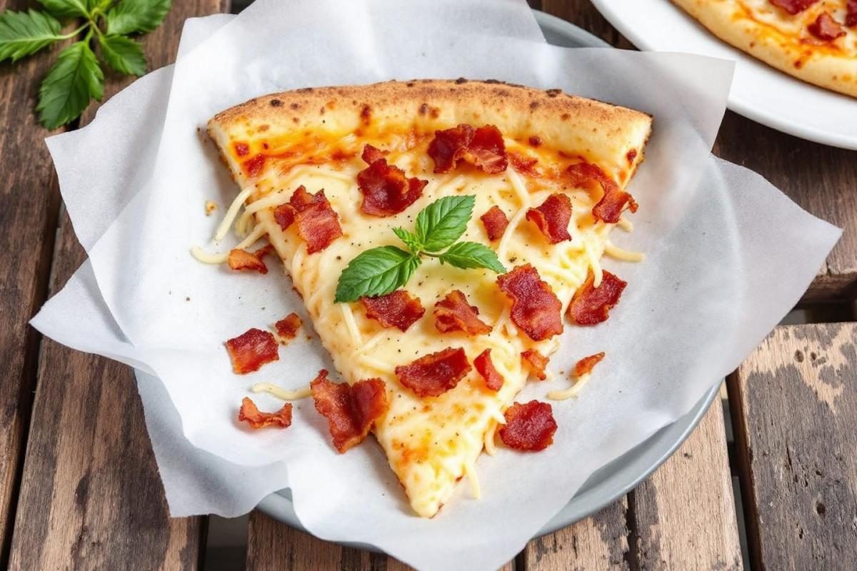 Pizza carbonara calories : valeur nutritionnelle et apport énergétique de cette recette italienne