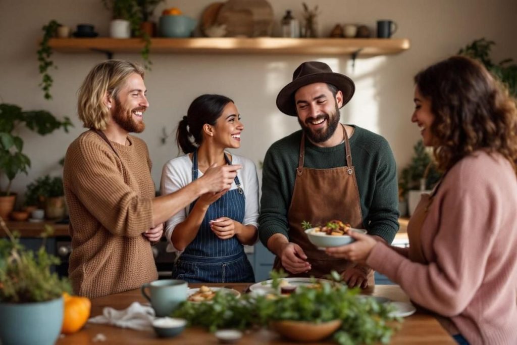 Quatre à table : un chef pâtissier dévoile sa recette de menu végétal aux saveurs sucrées