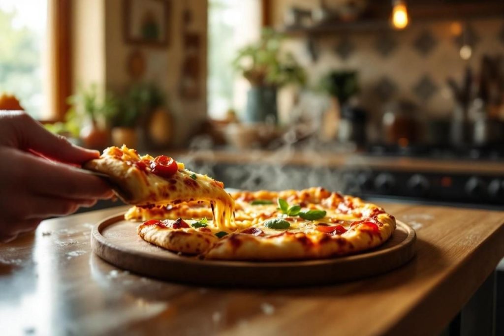Comment réchauffer une pizza : méthodes simples pour retrouver son croustillant