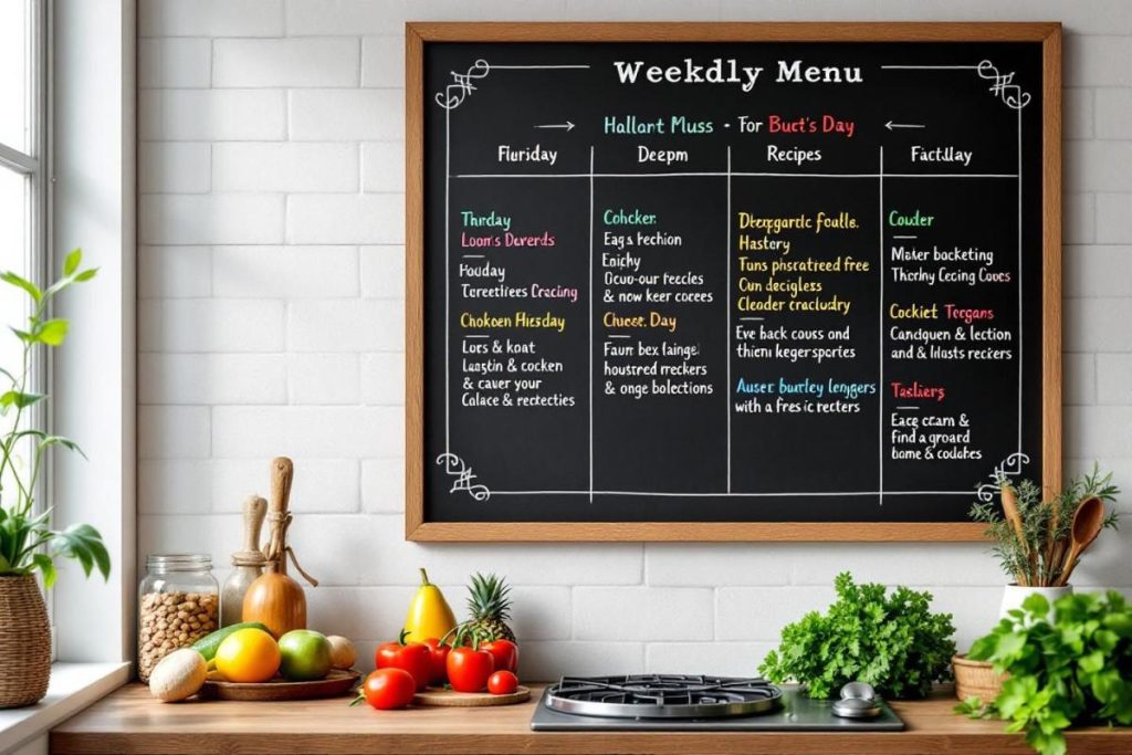 Menu de la semaine : nos idées recettes du 12 au 18 janvier